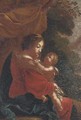 The Virgin and Child - (after) Simon Vouet