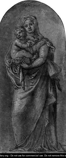 The Madonna and Child - (after) Francesco Vecellio