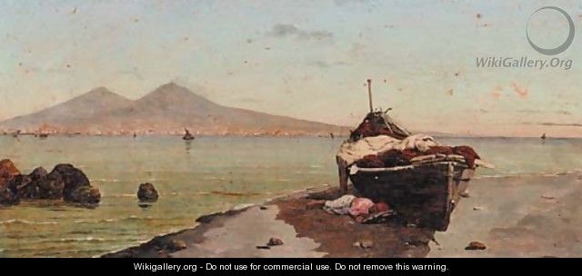 On the Neapolitan coast - (after) George Adolphus Storey