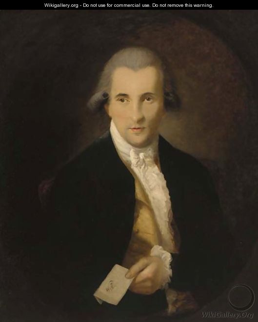 Portrait of a gentleman - (after) Dupont Gainsborough