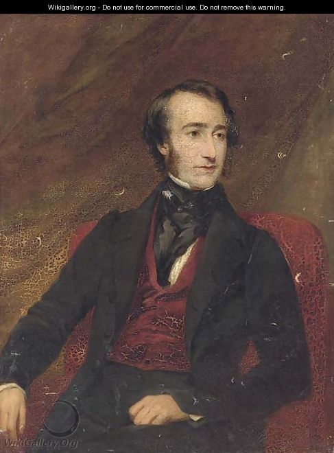 Portrait of Sir Edward Celebrooke - (after) Frederick Richard Say