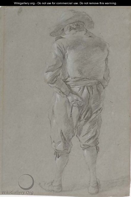 Study of a man wearing a hat - (after) Gerrit Adriaensz Berckheyde