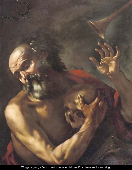 Saint Jerome - (after) Giovanni Battista Beinaschi
