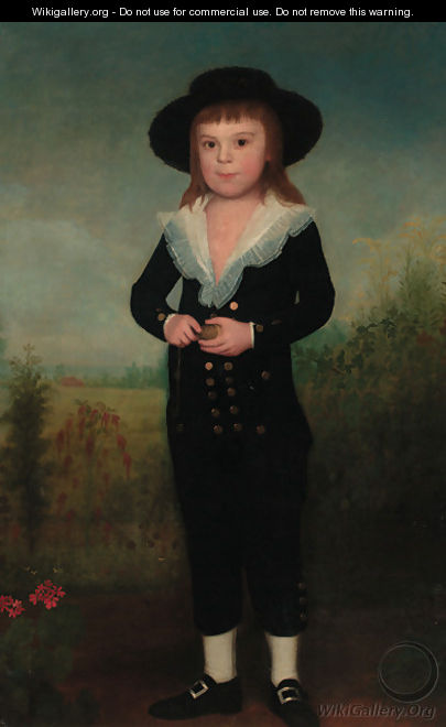 Portrait of a boy - (after) Francisco Bayeu Y Subias