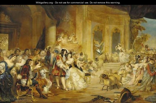 An Incident at the Opera - (after) Edward Matthew Hale
