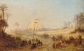 Travelling towards Giza, Egypt - (after) Eugene Fromentin