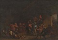 Peasants carousing in an interior - Egbert Jaspersz. Van, The Elder Heemskerck