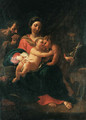 The Holy Family with the Infant Saint John the Baptist - (after) Flaminio Torri