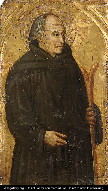 A Franciscan Saint - (after) Bicci Di Lorenzo