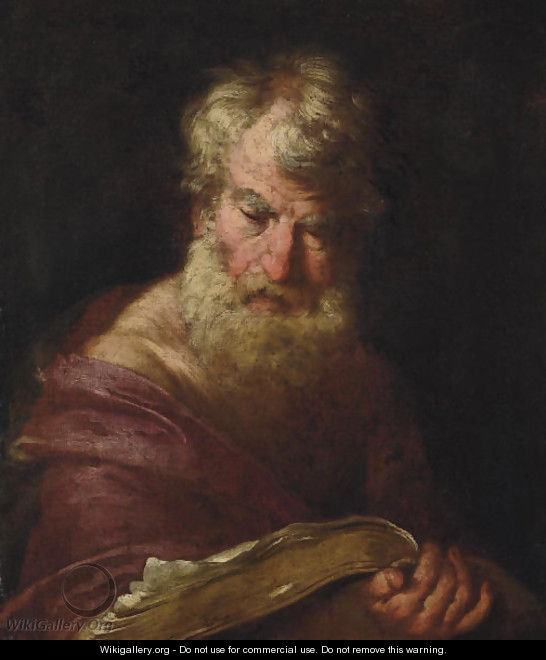 A philosopher - (after) Bernardo Strozzi