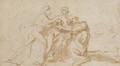 Hercule, Dejanire et Nessus - (after) Giovanni Battista Pellegrini