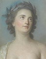 Presumed portrait of Mademoiselle Clairon - (after) Adelaide Labille-Guyard
