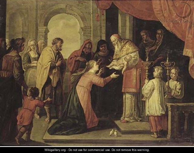 The Presentation of Christ in the Temple - (after) Abraham Willemsens