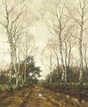 Birches in autumn - Arnold Marc Gorter