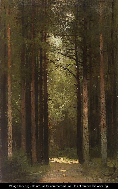 Forest Path - Arsenii Ivanovich Meshcherskii