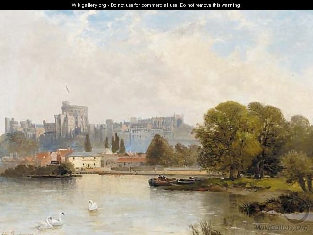 Windsor Castle from the Thames - Arthur Gordon
