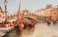 The Rialto Bridge, Venice - Arthur Joseph Meadows