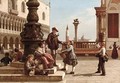 Young Musicians in Piazza San Marco, Venice - Antonio Paoletti