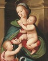 The Madonna and Child with the Infant Saint John the Baptist 2 - Antonio del Ceraiolo