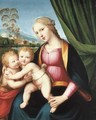 The Madonna and Child with the Infant Saint John the Baptist - Antonio del Ceraiolo