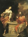 Christ and the Woman of Samaria at the well - Antonio De Bellis