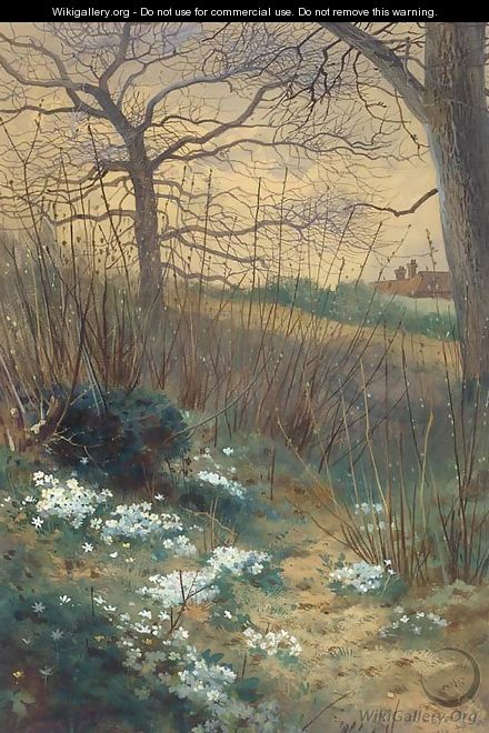 An early spring morning - Archibald Thorburn