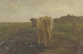 A cow in a meadow - a study - Anton Mauve
