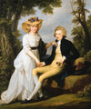 Portrait of Robert Stearne Tighe (1760-1835) of Mitchellstown, co. Westmeath, Ireland, and his wife Catherine - Angelica Kauffmann