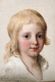 Portrait study of Francesco, Crown Prince of Naples, later King of the Two Sicilies (1777-1830), as a boy, head-and-shoulders - Angelica Kauffmann