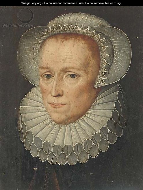Portrait of a lady - Anglo-Dutch School