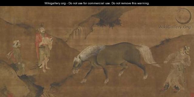 Taming a Horse - Anonymous Artist
