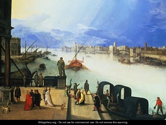 View of Venice - Louis de Caullery