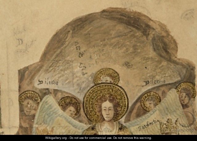 Study of the wall paintings at the Chapter House 14 - John Carter