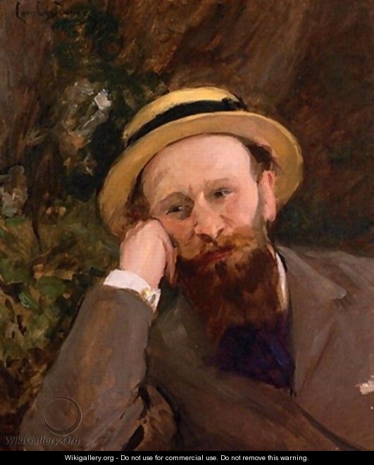 Portrait of Manet - Charles Emile Auguste Carolus-Duran