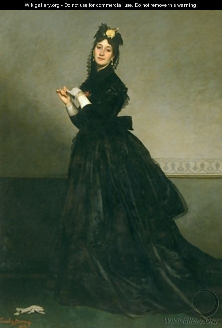 The Woman with the Glove - Charles Emile Auguste Carolus-Duran