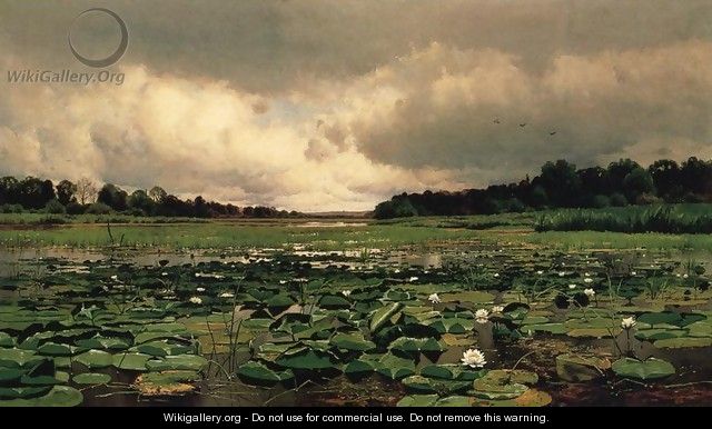 The Lily Pond - Charles Warren Eaton