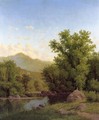 Spring Landscape along a River - Charles Warren Eaton