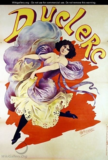 Duclerc poster - Alfred Choubrac