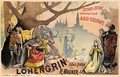 Poster advertising Wagners Lohengrin - Alfred Choubrac
