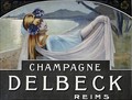 Advertisement for Champagne Delbeck - Louis Chalon