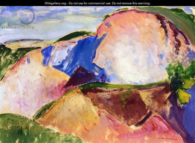 Landscape 1916-1918 - Alfred Henry Maurer