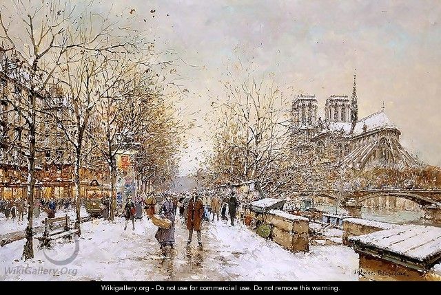 Winter in Paris Notre Dame - Agost Benkhard