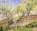 Blossoms and Wallflowers - Guy Rose