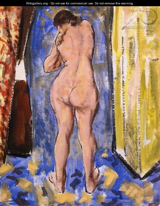 Standing Female Nude 1927 1928 - Alfred Henry Maurer