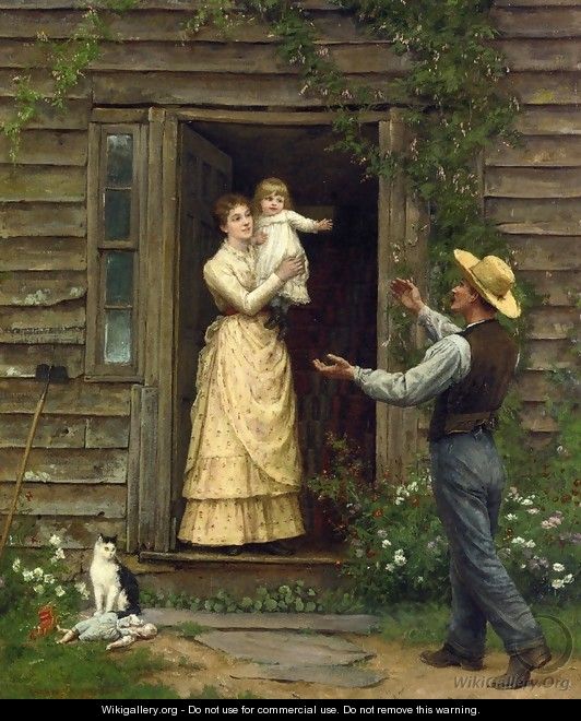 The Homecoming - Jennie Augusta Brownscombe