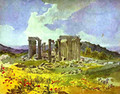 Temple of Apollo in Phigalia 1835 - Julia Vajda