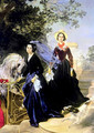 Portrait of the Shishmariov Sisters 1839 - Julia Vajda