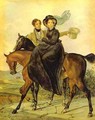 Portrait of K A and M Ya Narishkin 1827 - Julia Vajda