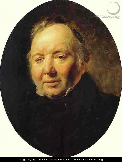 Portrait of Francesco Ascani 1834 - Julia Vajda