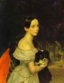 Portrait of U M Smirnova - Jules Elie Delauney